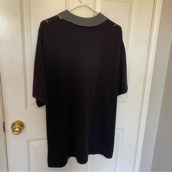 Concepts by Clairborne. XL men’s polo style shirt with geometric weave pattern - Picture 15 of 16